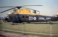 XM331 @ GAYDON - Wessex HAS.3 on display at the 1969 Battle of Britain Airshow at RAF Gaydon. - by Peter Nicholson