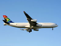 ZS-SLF @ EGLL - South African Airways - by Chris Hall
