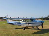 EI-CAP @ EGBT - parked at Turweston, UK - by Trevor Carpenter