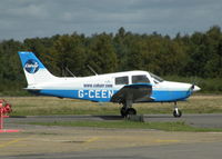 G-CEEN @ EGLK - TAXYING BACK TO CABAIR'S A/C PARK - by BIKE PILOT