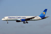G-WJAN @ EGBB - Thos Cook B757 operating for Thomson at Birmingham UK - by Terry Fletcher