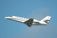 SE-RFJ @ ESGP - Citation Sovereign departing from its home base Göteborg Säve airport, Sweden - by Henk van Capelle