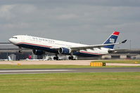 N270AY @ EGCC - US Airways - by Chris Hall