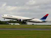 N843MH @ EGCC - Delta Airlines - by Chris Hall
