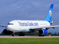 G-TCXA @ EGCC - Thomas Cook Airlines - by Chris Hall