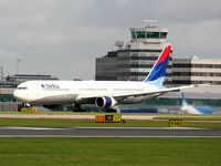 N843MH @ EGCC - Delta Airlines - by Chris Hall