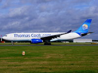 G-TCXA @ EGCC - Thomas Cook Airlines - by Chris Hall