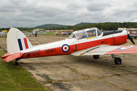 G-BXHF @ EGTD - Chipmunk at Dunsfold W&W 2009 - by darylbarber2003