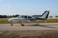 N88JF @ LAL - Beech 55 - by Florida Metal