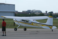 N3281D @ GKY - In town for the first Dallas Cowboys game at the new stadium.