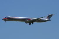 N9407R @ DFW - American Airlines landing at DFW - by Zane Adams
