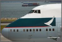 B-HUJ @ VHHH - Cathay Pacific