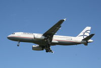SX-DVS @ EBBR - arrival of flight A3 620 to rwy 25R - by Daniel Vanderauwera