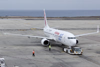 EC-JNF @ GCFV - pushback at Fuerteventura prior its flight to Madrid - by FBE