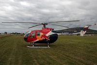 D-HTDM @ LOAS - Flying Bulls Eurocopter BO-105CBS-4 - by Joker767