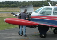 N675BW @ EGLK - GETTING PRE-FLIGHTED - by BIKE PILOT