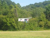 N8548C @ OH36 - Departing RWY 3 at Zanesville, Ohio - by Bob Simmermon