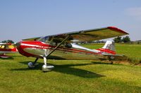 N1424D @ IA27 - At the Antique Airplane Association Fly In - by Glenn E. Chatfield