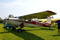 N247S @ IA27 - At the Antique Airplane Association Fly In - by Glenn E. Chatfield