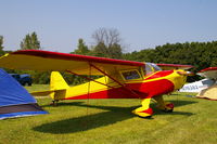 N95350 @ IA27 - At the Antique Airplane Association Fly In - by Glenn E. Chatfield