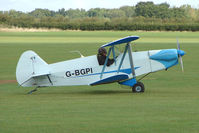 G-BGPI @ EGBK - Visitor to the 2009 Sywell Revival Rally - by Terry Fletcher
