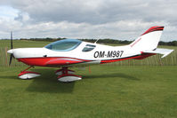 OM-M987 @ EGBK - Exhibitor at LAA Stands at 2009 Sywell Revival Rally - by Terry Fletcher
