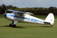 G-BSNT @ EGBK - Visitor to the 2009 Sywell Revival Rally - by Terry Fletcher