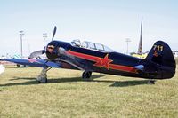 N2124X @ OSH - 1952 Yakovlev/haley YAK-11, c/n: 102146 - by Timothy Aanerud