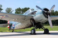 N315E @ 42VA - Grumman FM-2 Wildcat N315E on display at the Military Aviation Museum in Virginia Beach, VA.
