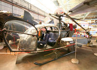 182 @ LFBD - Preserved Alouette II inside CAEA Museum - by Shunn311