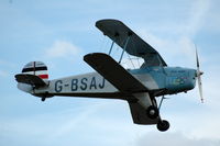 G-BSAJ @ EGSU - 42. G-BSAJ at Duxford Air Show Sept 09 - by Eric.Fishwick
