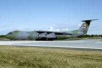 66-0139 @ EKKA - 155 AS TN ANG. Far from home this Starlifter provided transport for a deployment of Spangdahlem F-15's and F-16's to Denmark.