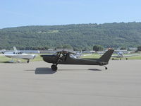 N9832J @ DSV - Taxing at Dansville, NY at the Fly-In Breakfast. - by Terry L. Swann