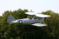 N44SN @ IA27 - At the Antique Airplane Association Fly In, PT-17 41-25274 - by Glenn E. Chatfield