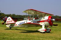 N121R @ IA27 - At the Antique Airplane Association Fly In.  PT-13D 42-17347 - by Glenn E. Chatfield