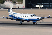 N644SD @ VGT - SDJ Aviation LLC's 2005 Pilatus PC-12/45 N644SD starting takeoff roll on RWY 12R. - by Dean Heald