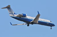 N75991 @ KORD - Mesa Airlines/United Express CL-600-2B19, N75991 on final RWY 10 KORD - by Mark Kalfas