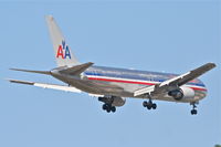 N383AN @ KORD - American Airlines Boeing 767-223, N383AN on final RWY 10 KORD - by Mark Kalfas