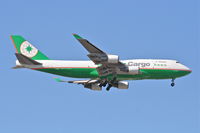 B-16406 @ KORD - Eva Air Cargo Boeing 747-45E, B-16406 on approach RWY 10 KORD - by Mark Kalfas