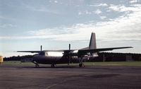 C-5 @ EGQL - F-27-300M Troopship of 334 Squadron Royal Netherlands Air Force at the 1974 RAF Leuchars Airshow. - by Peter Nicholson