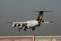 D-AVRR @ EBBR - several seconds before landing on rwy 25L - by Daniel Vanderauwera