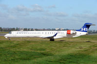 OY-KFD @ EGBB - SAS CLRJ-900 departing from Birmingham UK - by Terry Fletcher