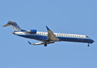 N758SK @ KORD - Sky West/ United Express Bombardier CL-600-2C10, N758SK on final RWY 10 KORD - by Mark Kalfas
