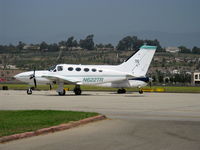 N622TR @ CMA - 1980 Cessna 421C GOLDEN EAGLE, two Continental GTSIO-520-N geared, turbo-supercharged 375 Hp each - by Doug Robertson