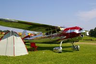 N4403C @ IA27 - At the Antique Airplane Association Fly In - by Glenn E. Chatfield