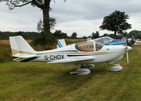 G-CHOX - AS EUROPA'S GO THIS ONE'S QUITE COLORFUL. BRIMPTON FLY-IN - by BIKE PILOT