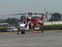 N715HT @ POC - Taking a deserved break, waiting to go back to work - by Helicopterfriend