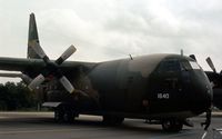 54-1640 @ GREENHAM - C-130A Hercules of 105th Tactical Airlift Squadron of Tennessee ANG at the 1979 Intnl Air Tattoo at RAF Greenham Common. - by Peter Nicholson