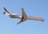 N594AA @ KORD - American Airlines Mcdonnell Douglas MD-83, N594AA  RWY 10 approach KORD - by Mark Kalfas