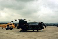 74-22286 @ GREENHAM - CH-47C Chinook of 295 Aviation Company at the 1979 Intnl Air Tattoo at RAF Greenham Common. - by Peter Nicholson